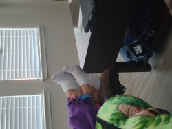 S's Feet in socks